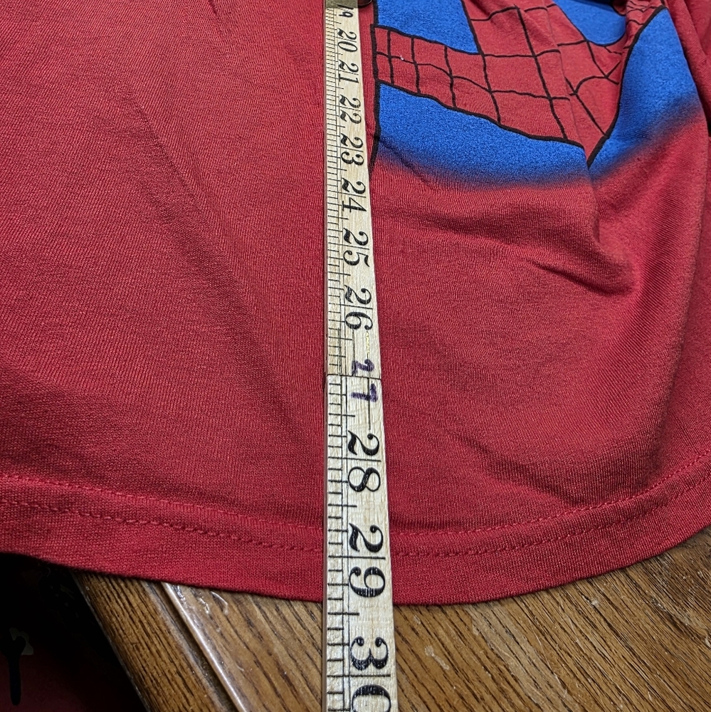 Spider Man Mad Engine Red Blue T-Shirt Mens 2XL Marvel Comics Graphic Honduras - Picture 4 of 5
